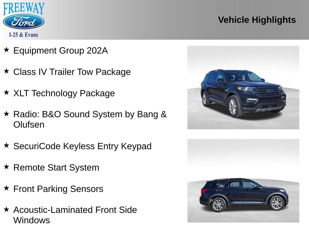 Certified 2023 Ford Explorer XLT SUV