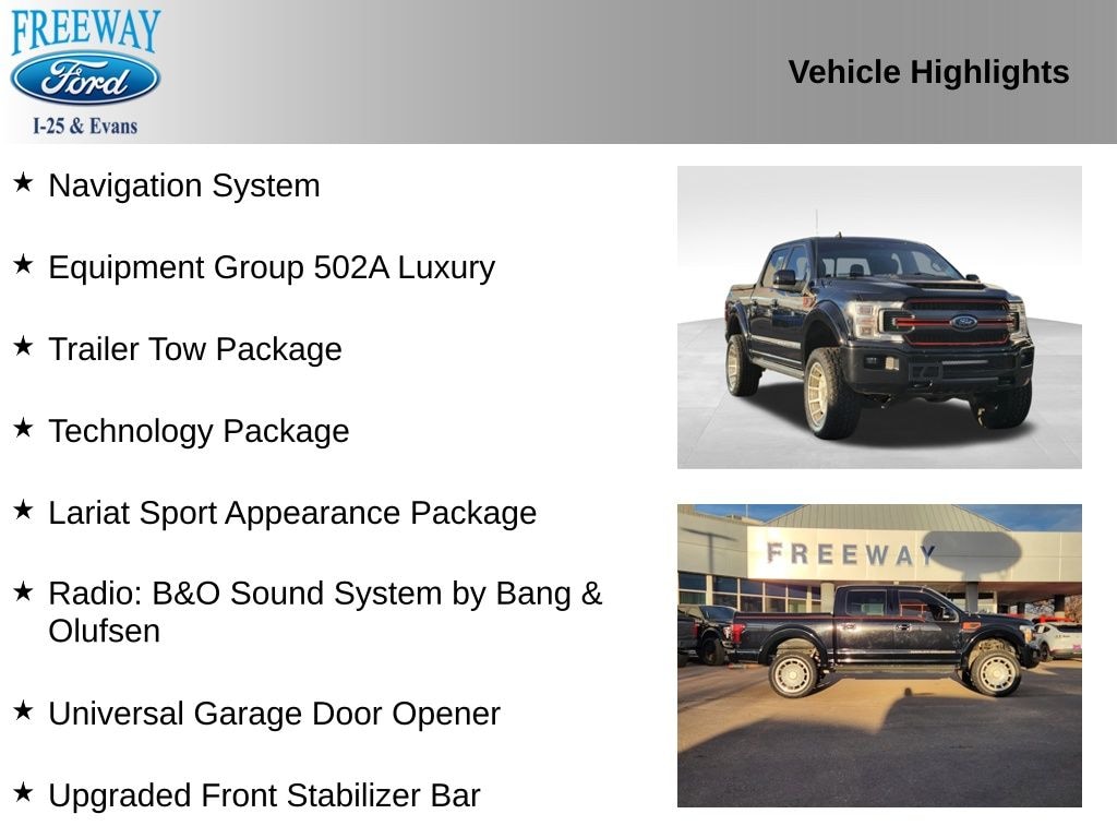 Used 2019 Ford F-150 Lariat Truck