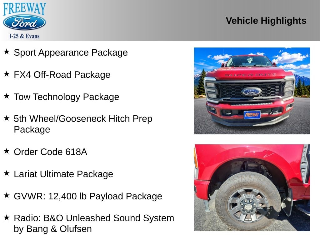 Used 2023 Ford F-350SD Lariat Truck