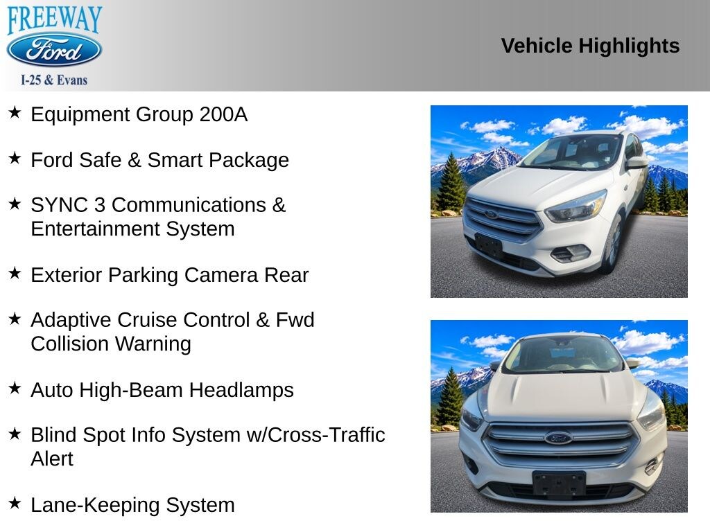 Used 2019 Ford Escape SE SUV