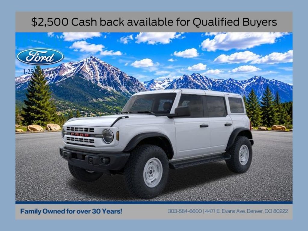 New 2026 Ford Bronco Heritage Edition SUV