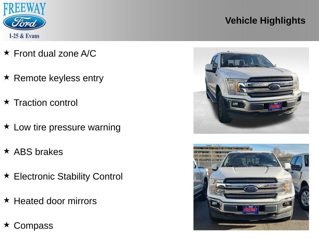 Used 2018 Ford F-150 Lariat Truck