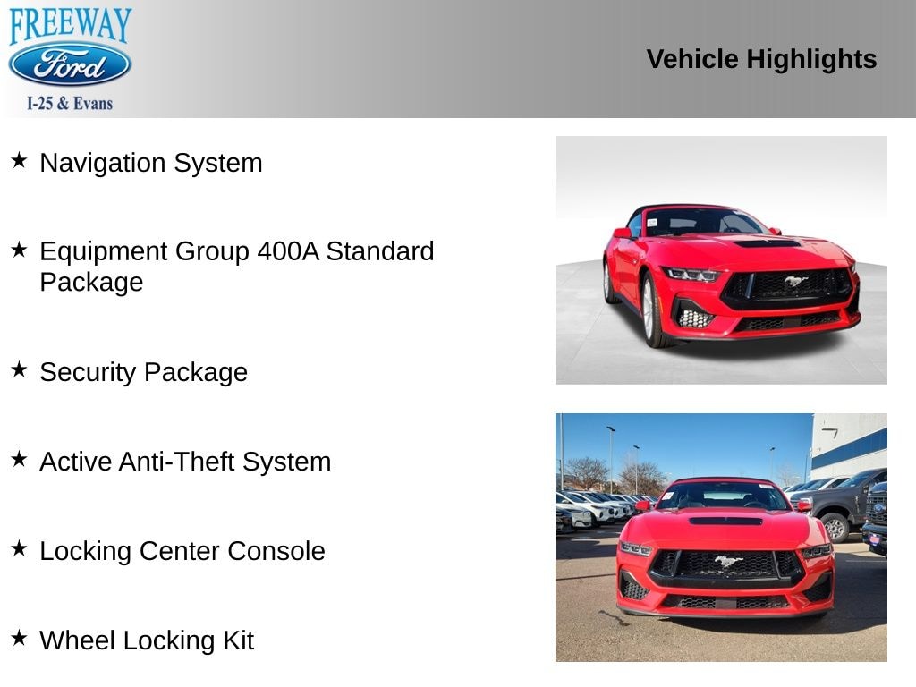 Used 2024 Ford Mustang GT Premium Convertible