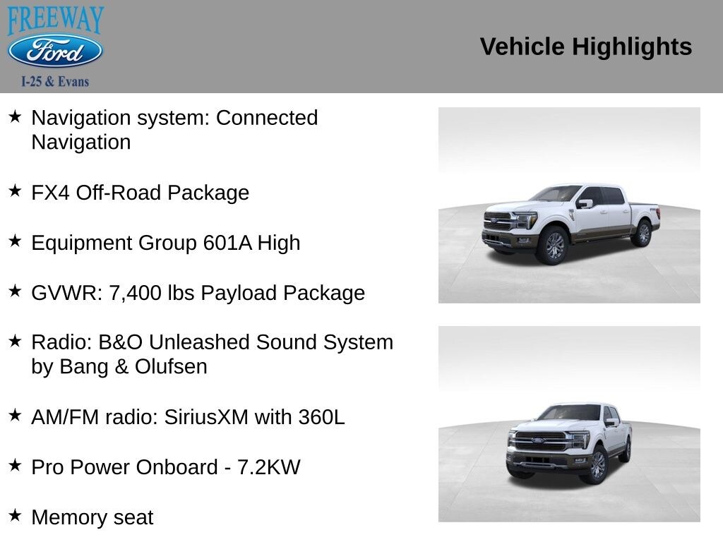 New 2026 Ford F-150 King Ranch Truck