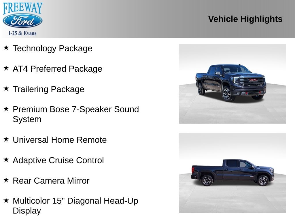 Certified 2022 GMC Sierra 1500 AT4 Truck