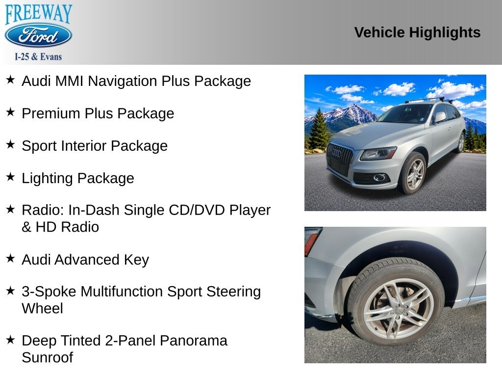 Used 2014 Audi Q5 2.0T Premium Plus SUV