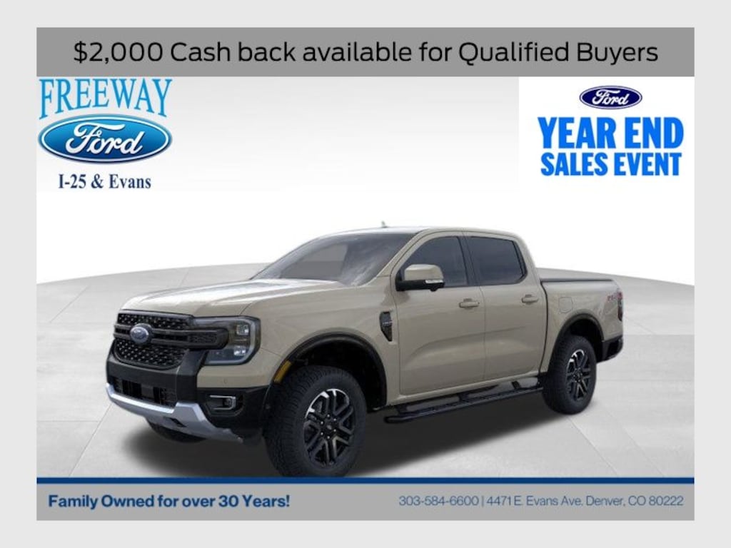 New 2025 Ford Ranger Lariat Truck