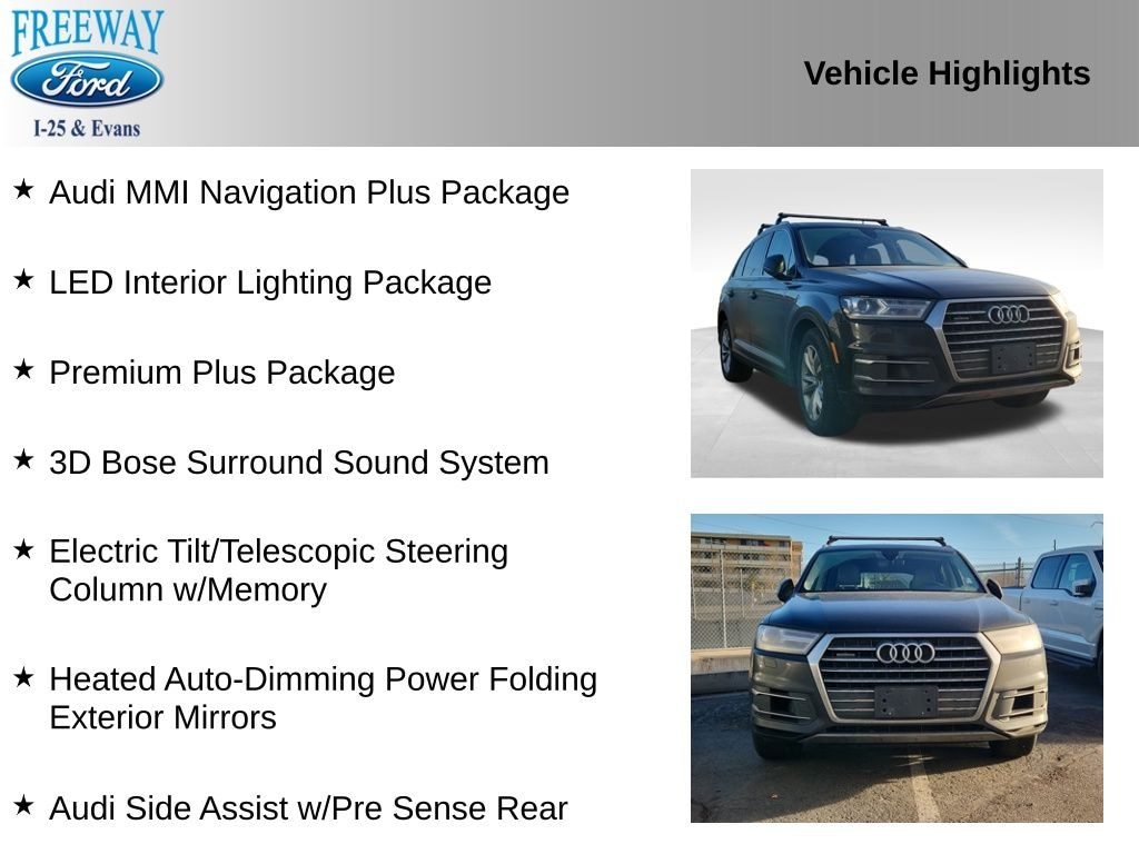 Used 2018 Audi Q7 3.0T Premium Plus SUV