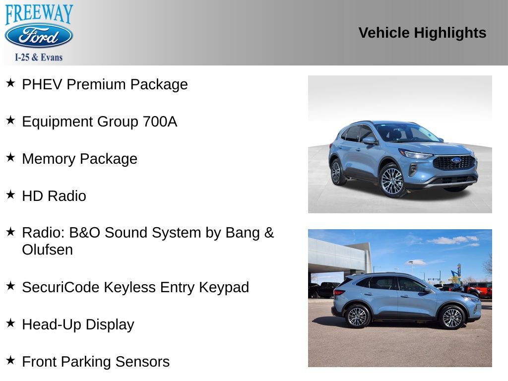 Used 2023 Ford Escape PHEV with VIN 1FMCU0E19PUA90315 for sale in Denver, CO