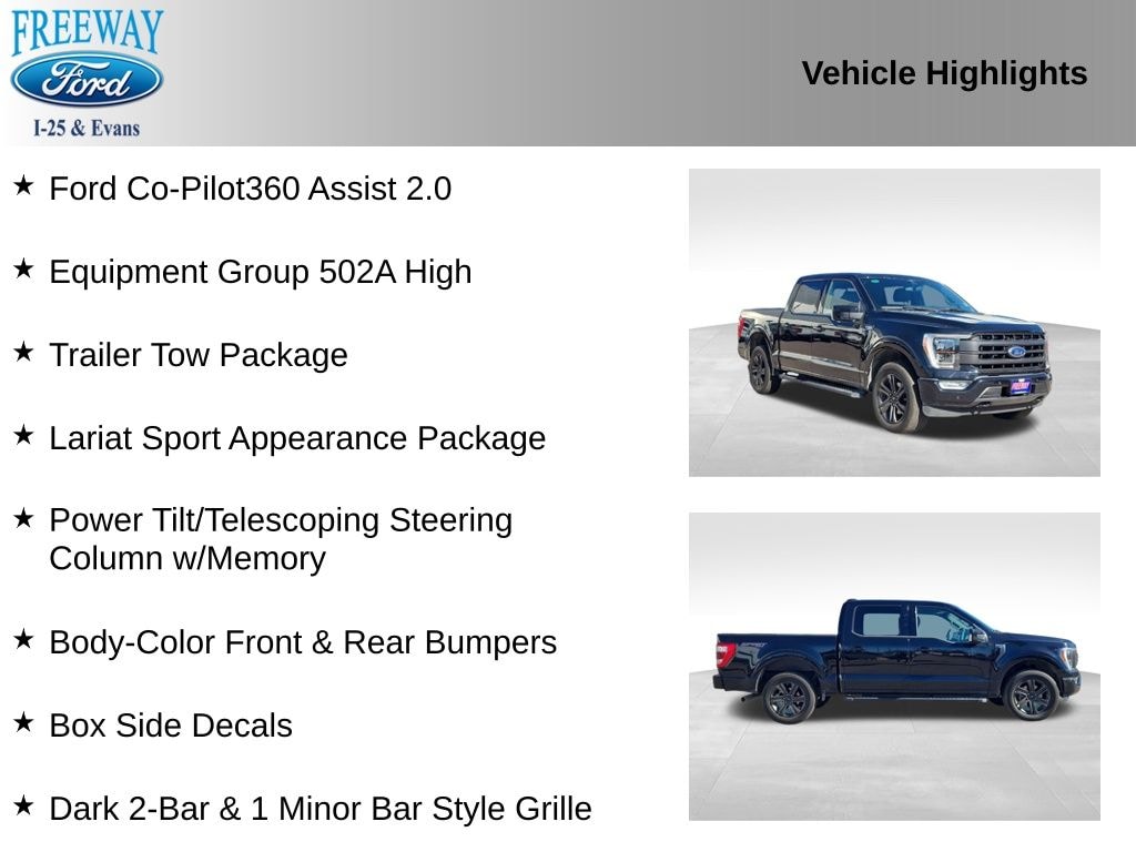 Certified 2023 Ford F-150 Lariat Truck