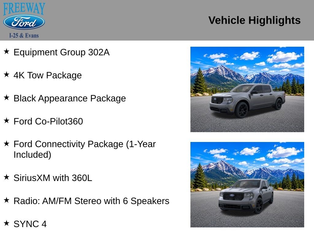 New 2026 Ford Maverick XLT Truck