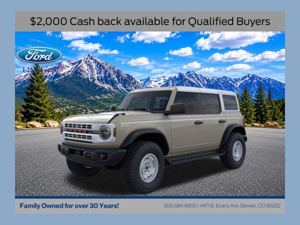 New 2026 Ford Bronco Heritage Edition SUV