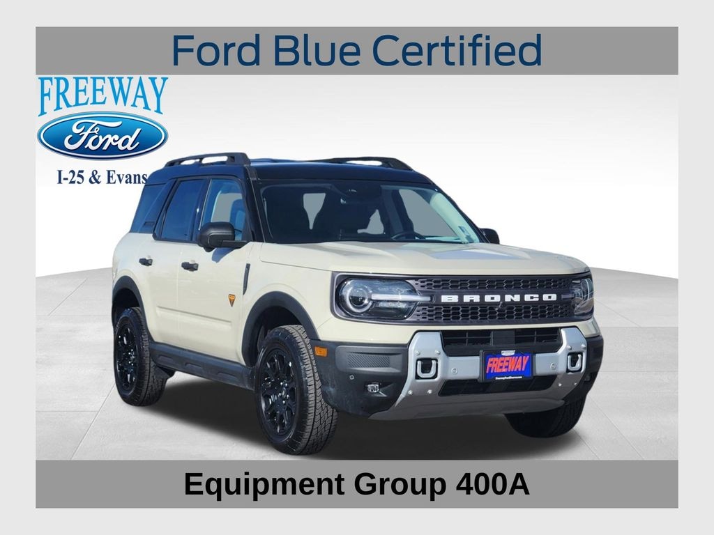 Certified 2025 Ford Bronco Sport Badlands SUV