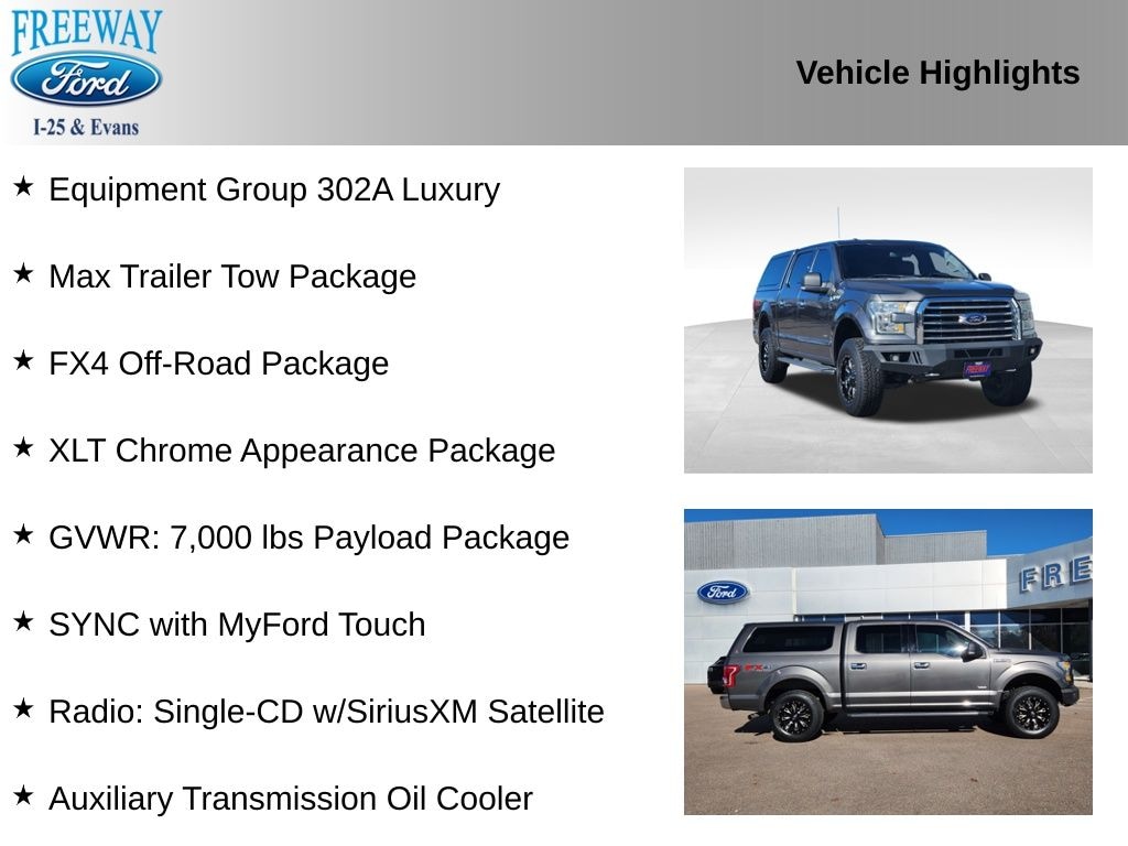 Used 2015 Ford F-150 XLT Truck