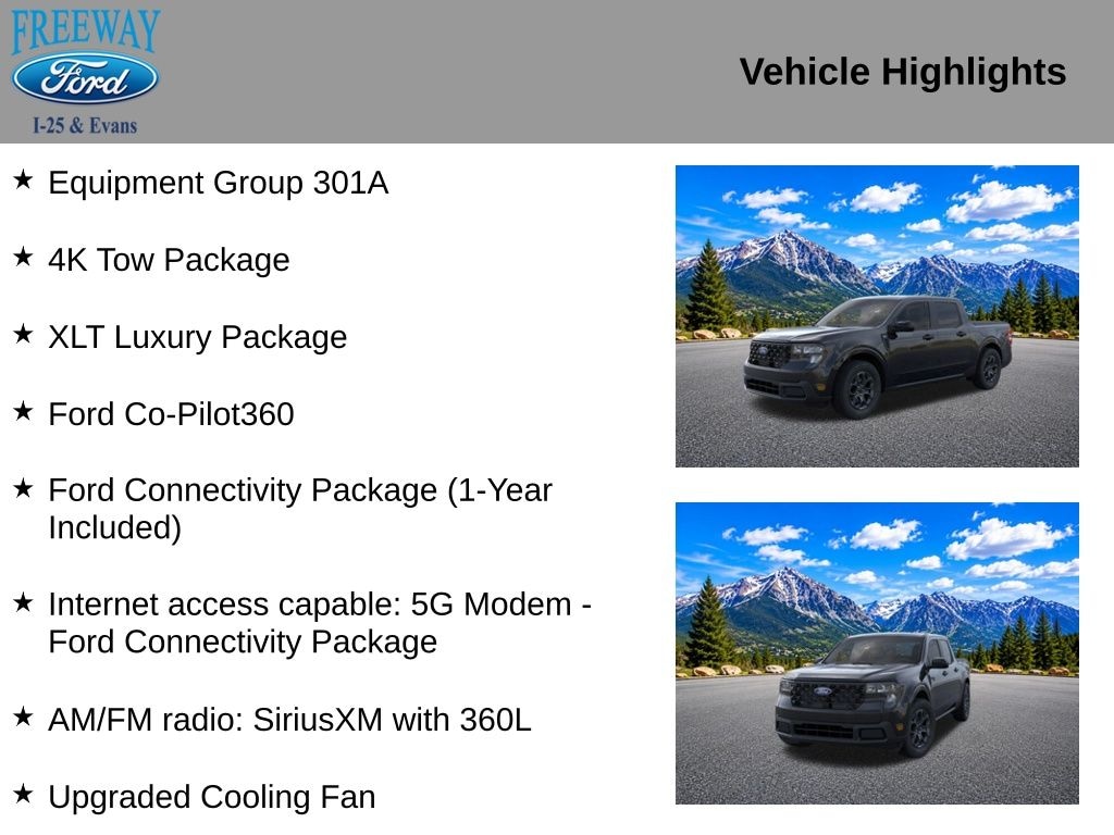 New 2026 Ford Maverick XLT Truck