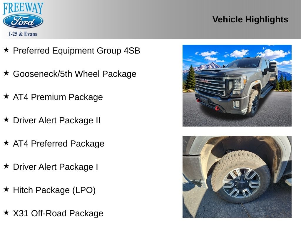 Used 2020 GMC Sierra 2500HD AT4 Truck