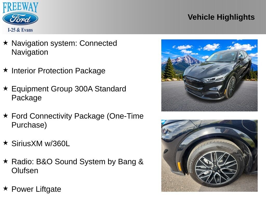 Certified 2025 Ford Mustang Mach-E Premium SUV