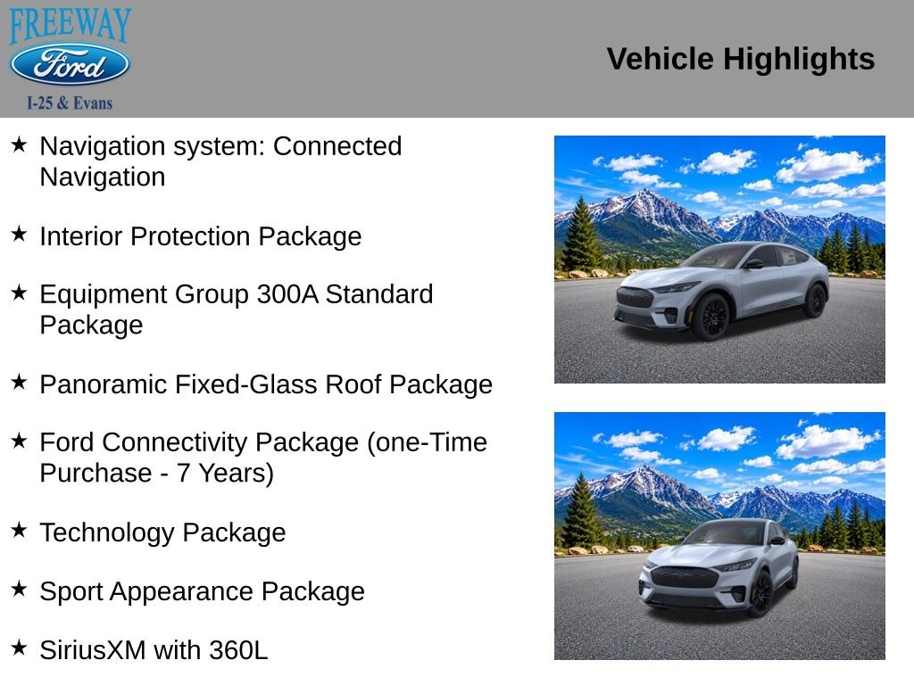 New 2026 Ford Mustang Mach-E Premium SUV