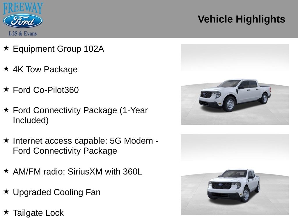 New 2026 Ford Maverick XL Truck