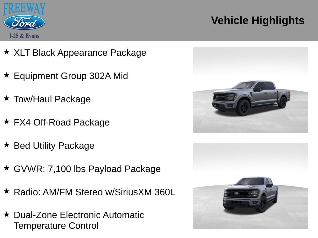 New 2025 Ford F-150 XLT Truck