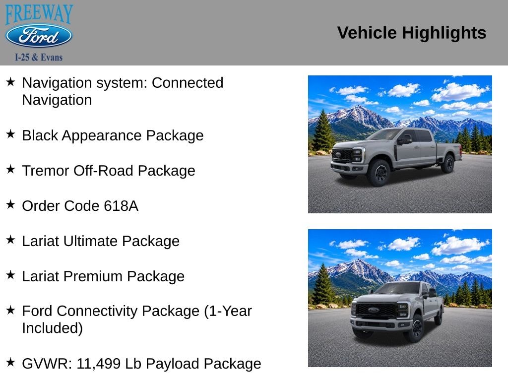 New 2026 Ford F-350SD Lariat Truck