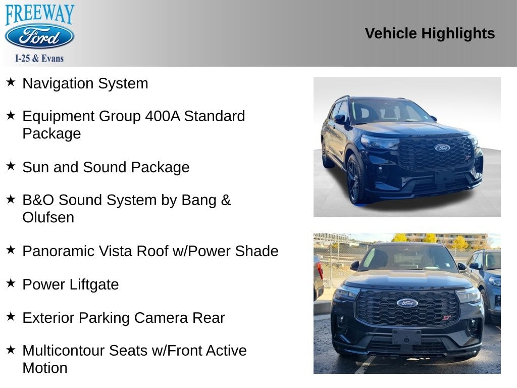 Used 2025 Ford Explorer ST SUV