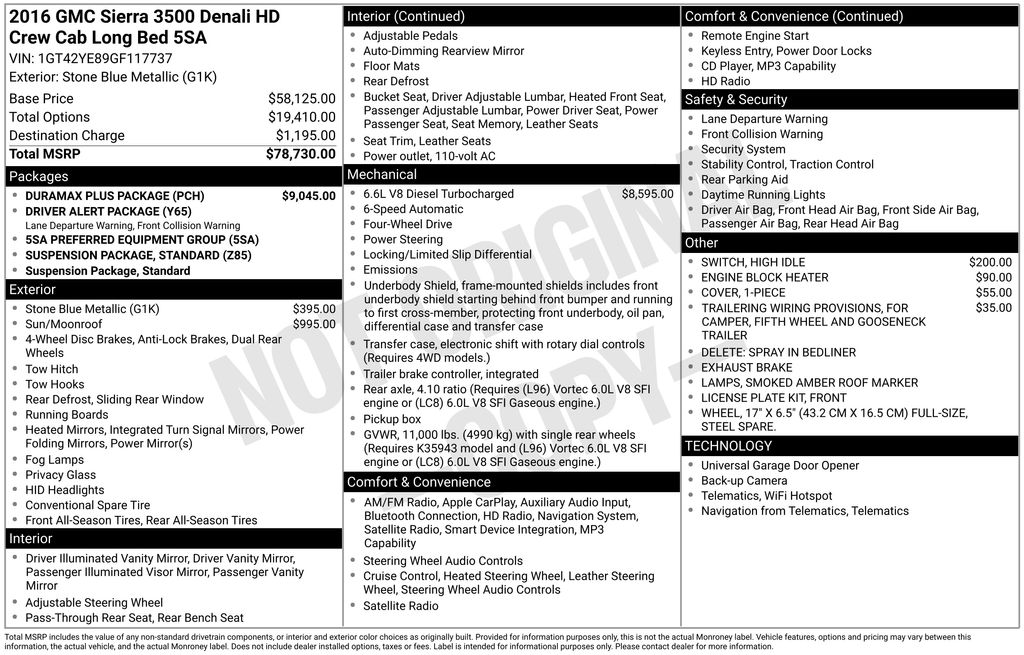 2016 GMC Sierra 4WD Crew Cab Standard Box Denali's photo