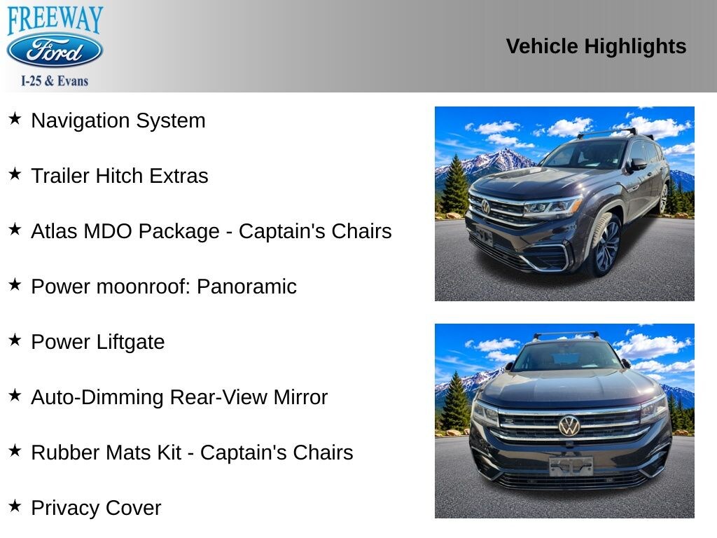 Used 2022 Volkswagen Atlas 3.6L V6 SEL Premium R-Line SUV