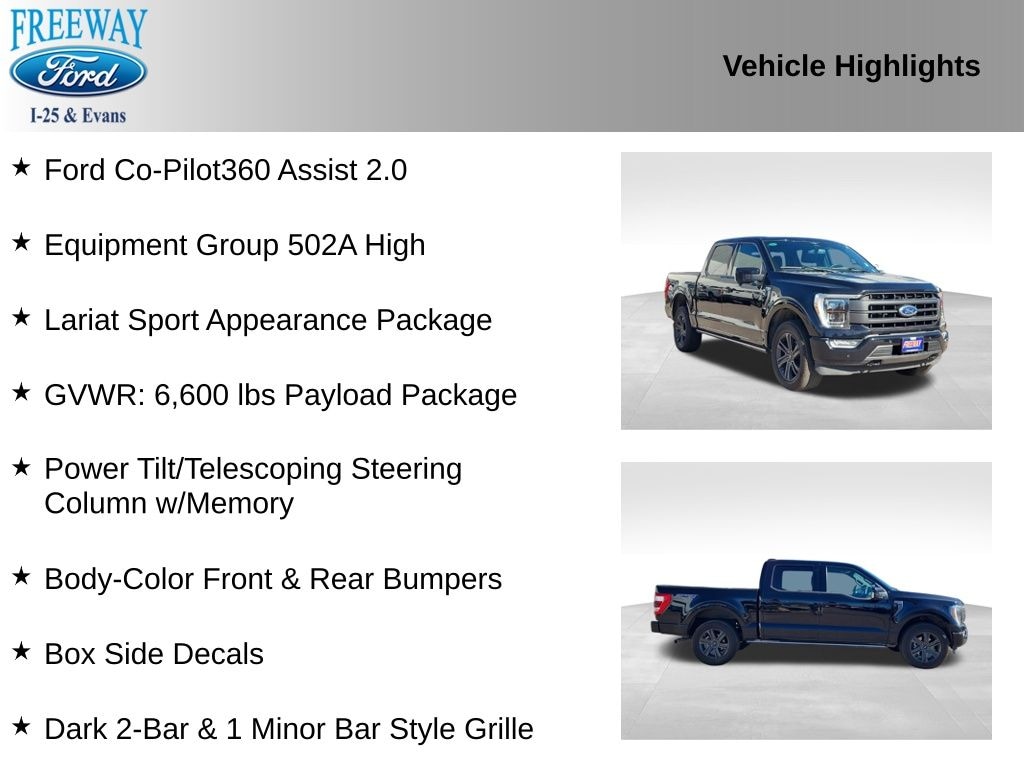 Certified 2023 Ford F-150 Lariat Truck