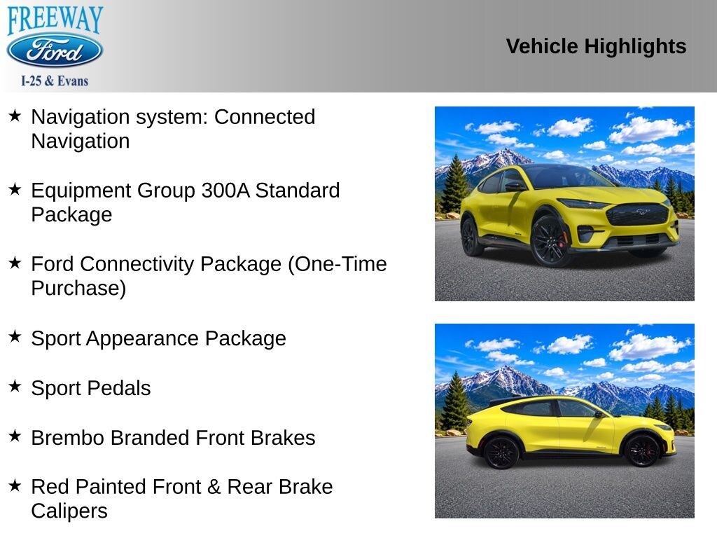 Certified 2025 Ford Mustang Mach-E Premium SUV