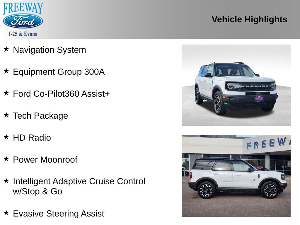 Used 2024 Ford Bronco Sport Outer Banks SUV