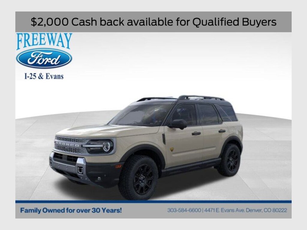 New 2025 Ford Bronco Sport Badlands SUV