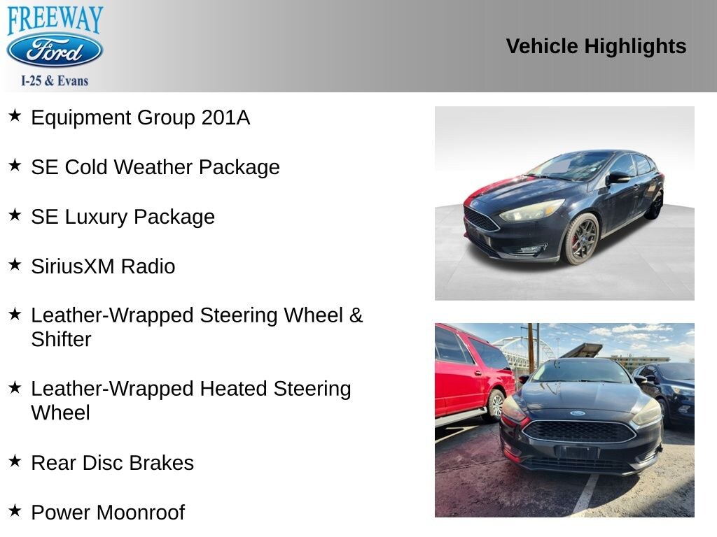 Used 2016 Ford Focus SE Hatchback