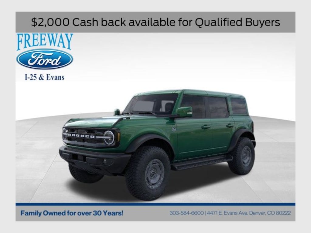New 2025 Ford Bronco Outer Banks SUV