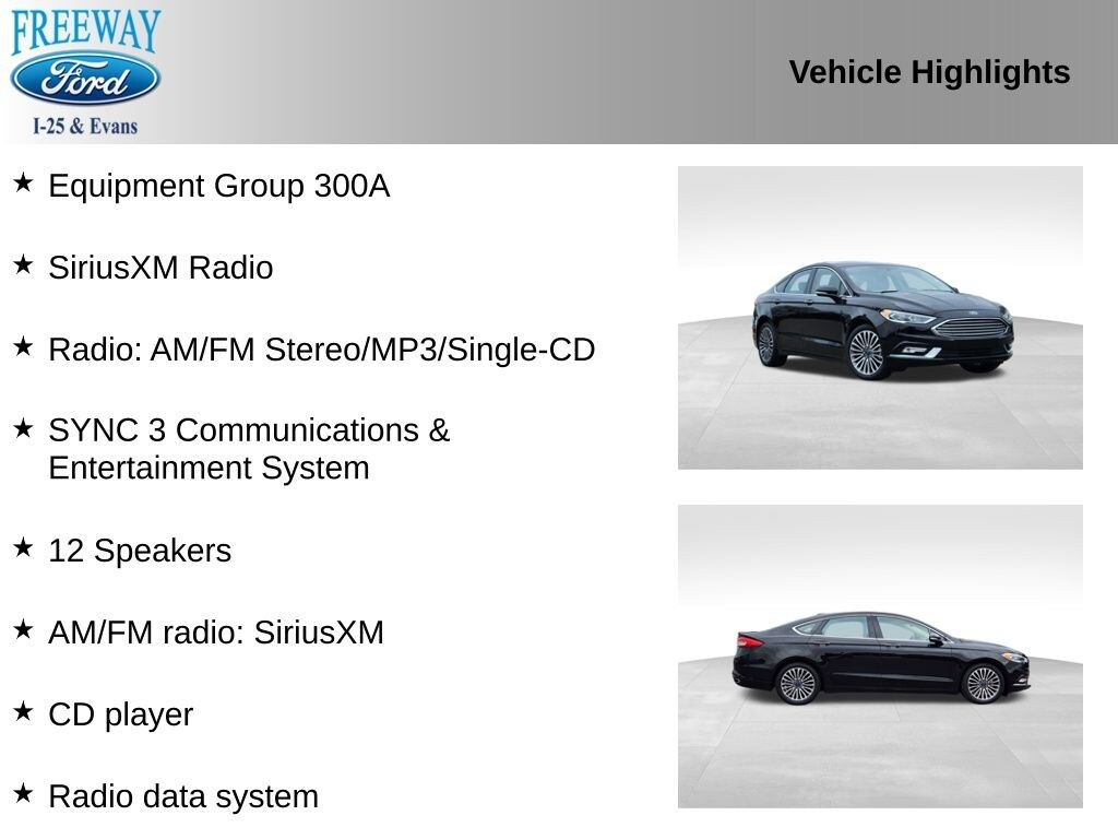 Certified 2018 Ford Fusion Titanium Sedan