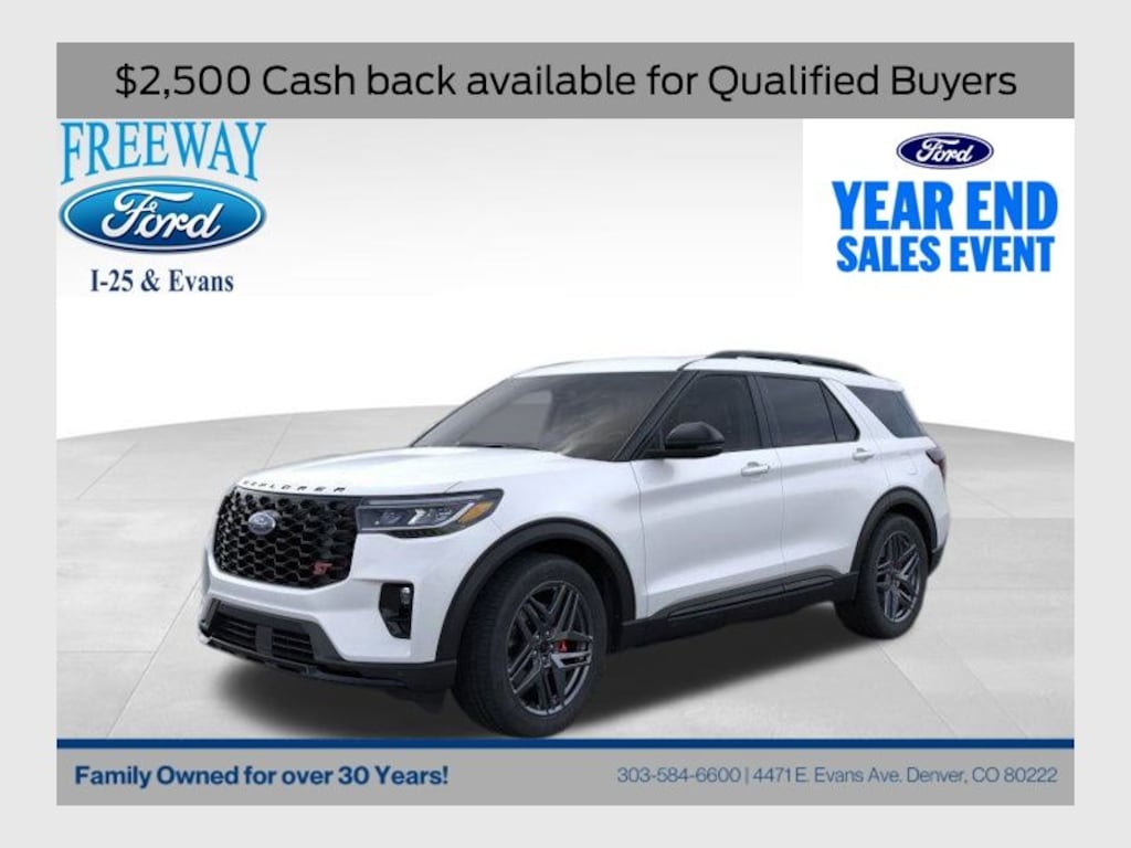 New 2025 Ford Explorer ST SUV