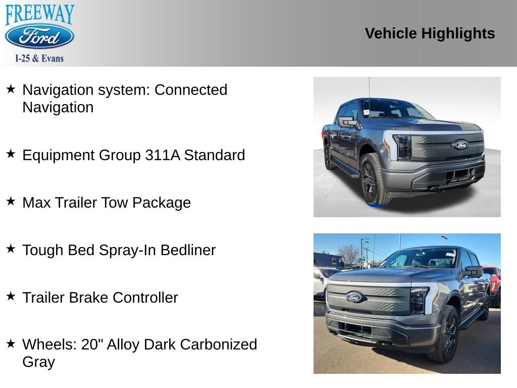 Used 2024 Ford F-150 Lightning XLT Truck