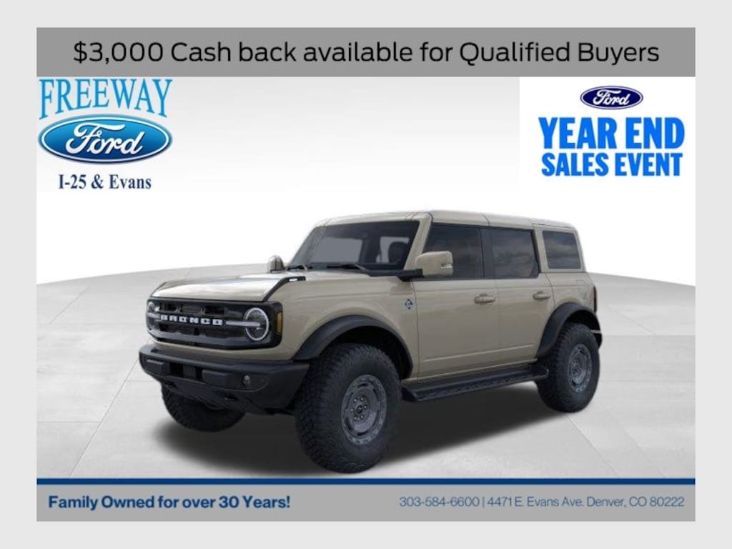New 2025 Ford Bronco Outer Banks SUV