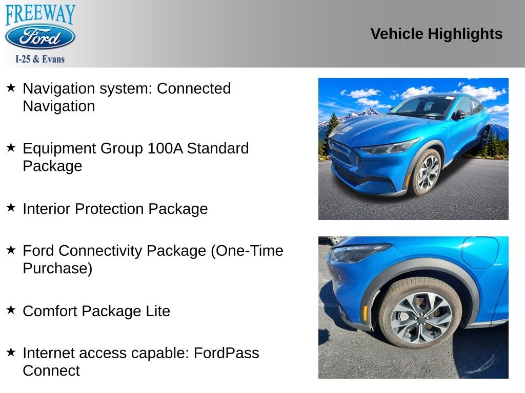 Certified 2025 Ford Mustang Mach-E Select SUV