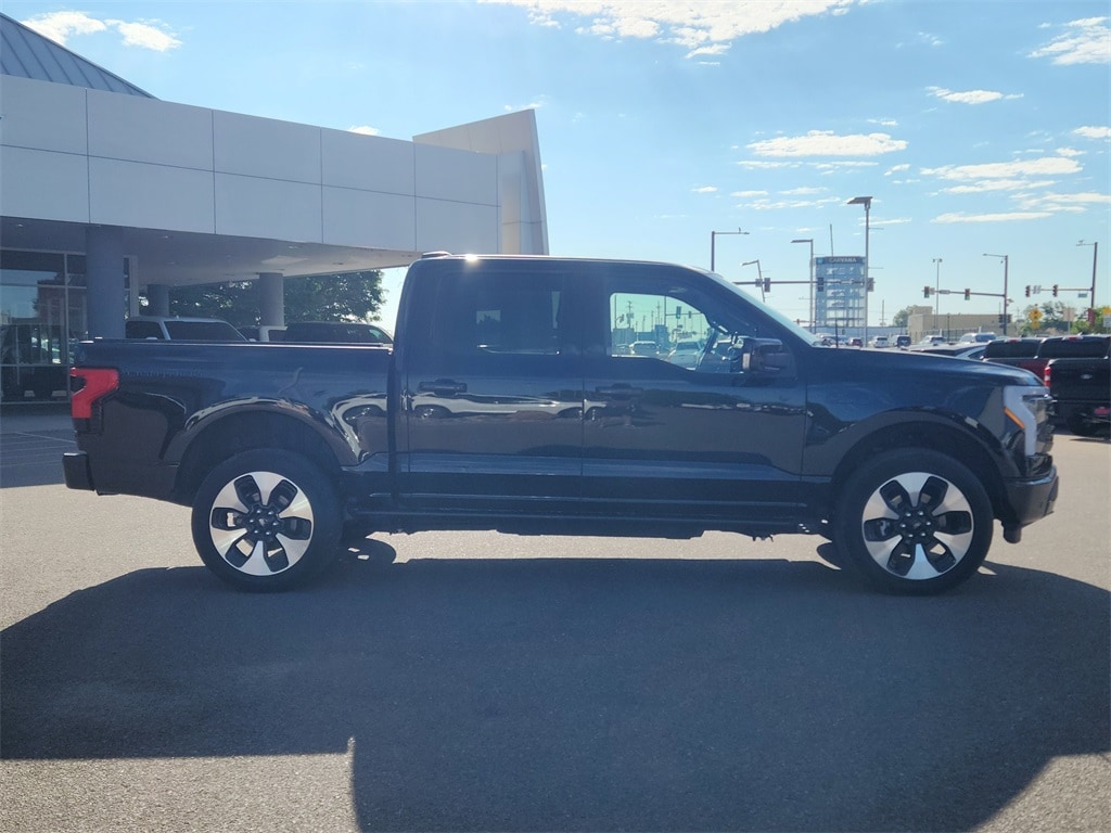 Certified 2024 Ford F-150 Lightning Platinum with VIN 1FT6W7L73RWG16103 for sale in Denver, CO