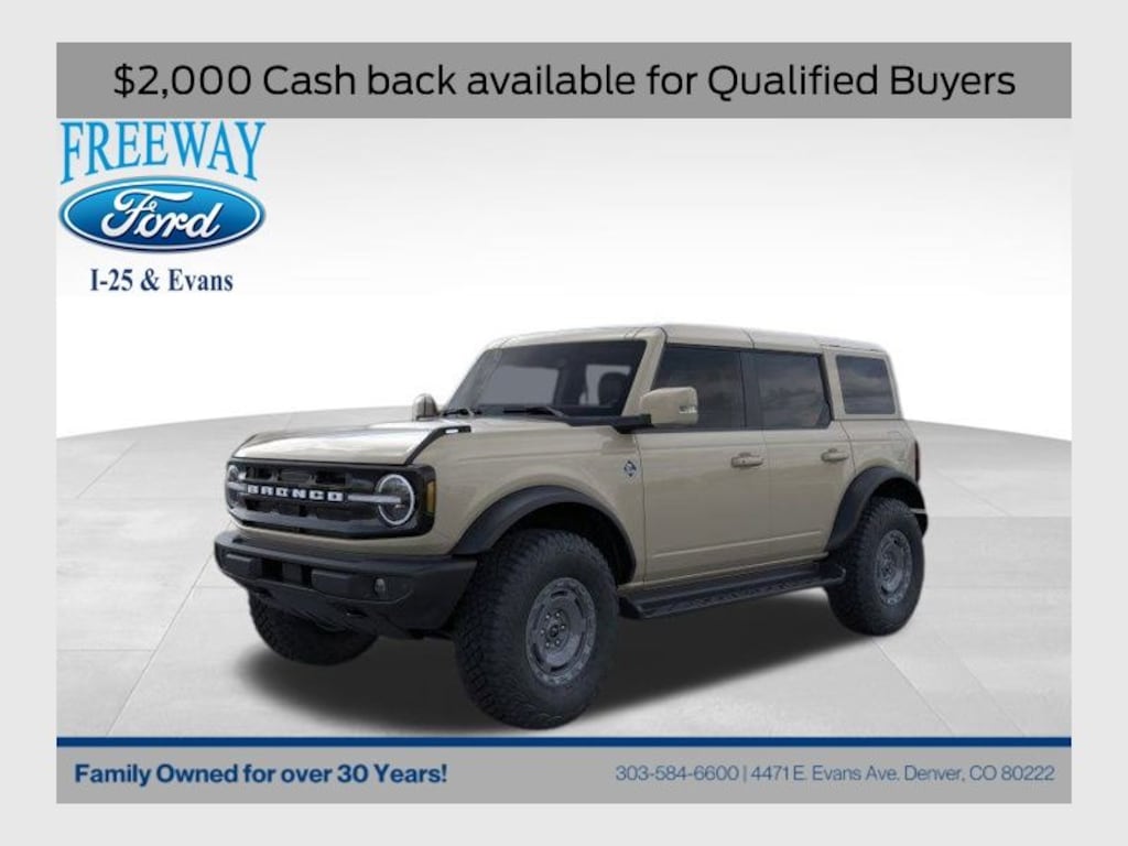 New 2025 Ford Bronco Outer Banks SUV
