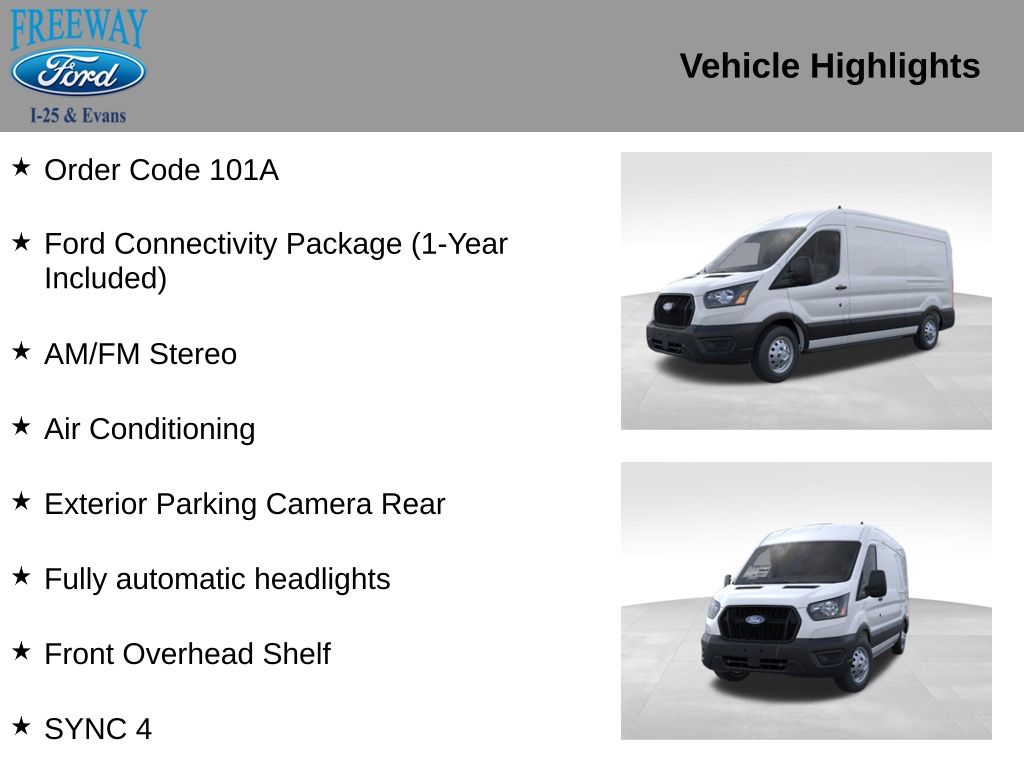 2026 Ford Transit Van Base - Photo 2
