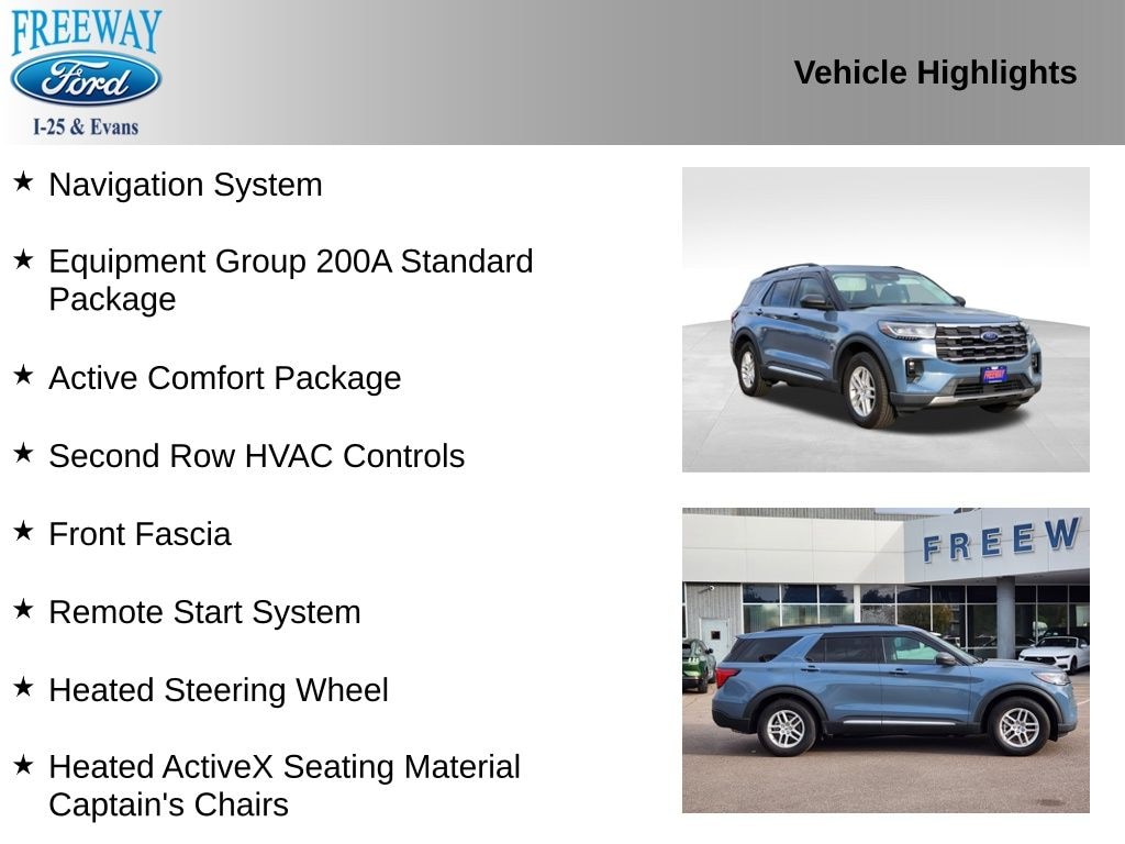 Used 2025 Ford Explorer Active SUV