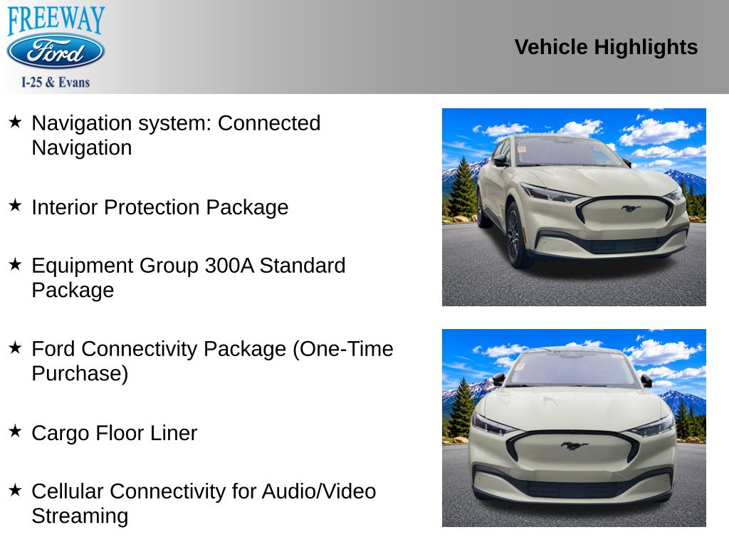 Certified 2025 Ford Mustang Mach-E Premium SUV