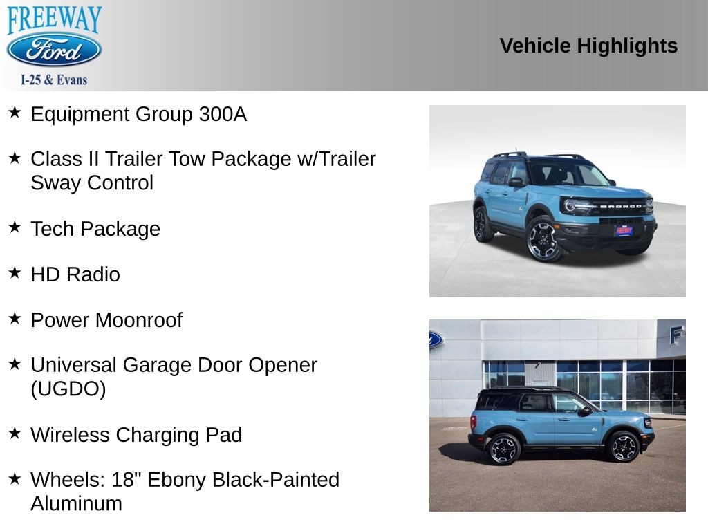 Used 2022 Ford Bronco Sport Outer Banks SUV