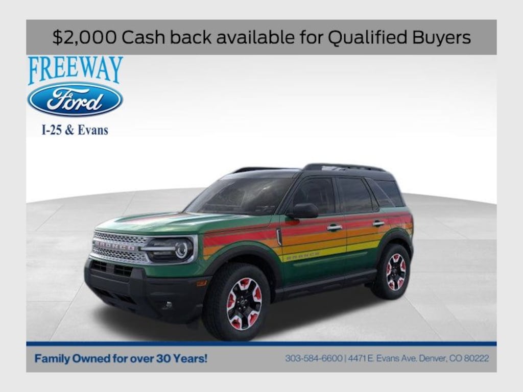 New 2025 Ford Bronco Sport Free Wheeling SUV