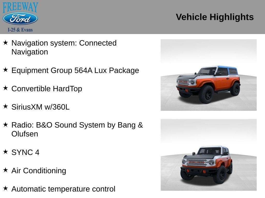 New 2025 Ford Bronco Stroppe SUV