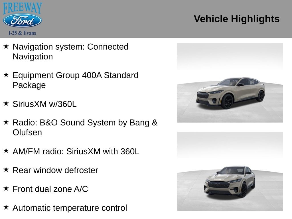 New 2025 Ford Mustang Mach-E GT SUV