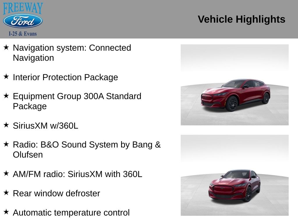 New 2025 Ford Mustang Mach-E Premium SUV