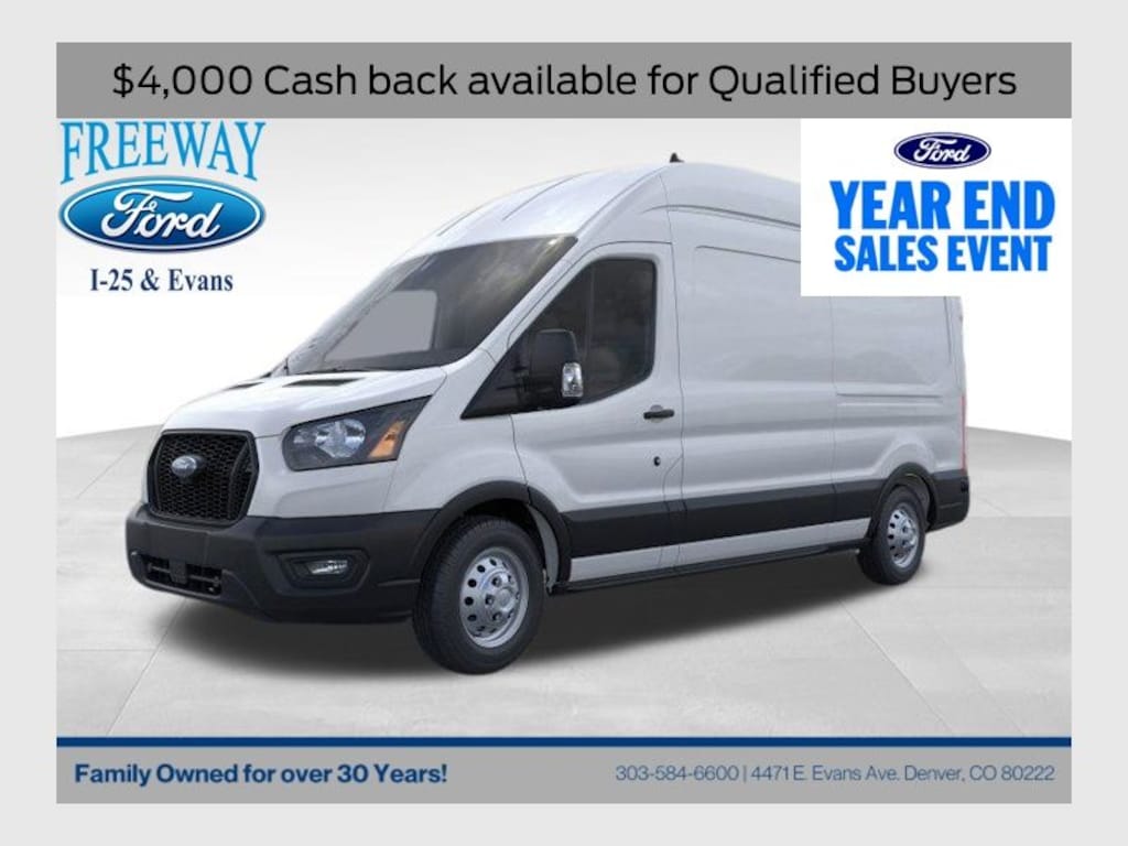 New 2025 Ford Transit-350 Base Cargo Van